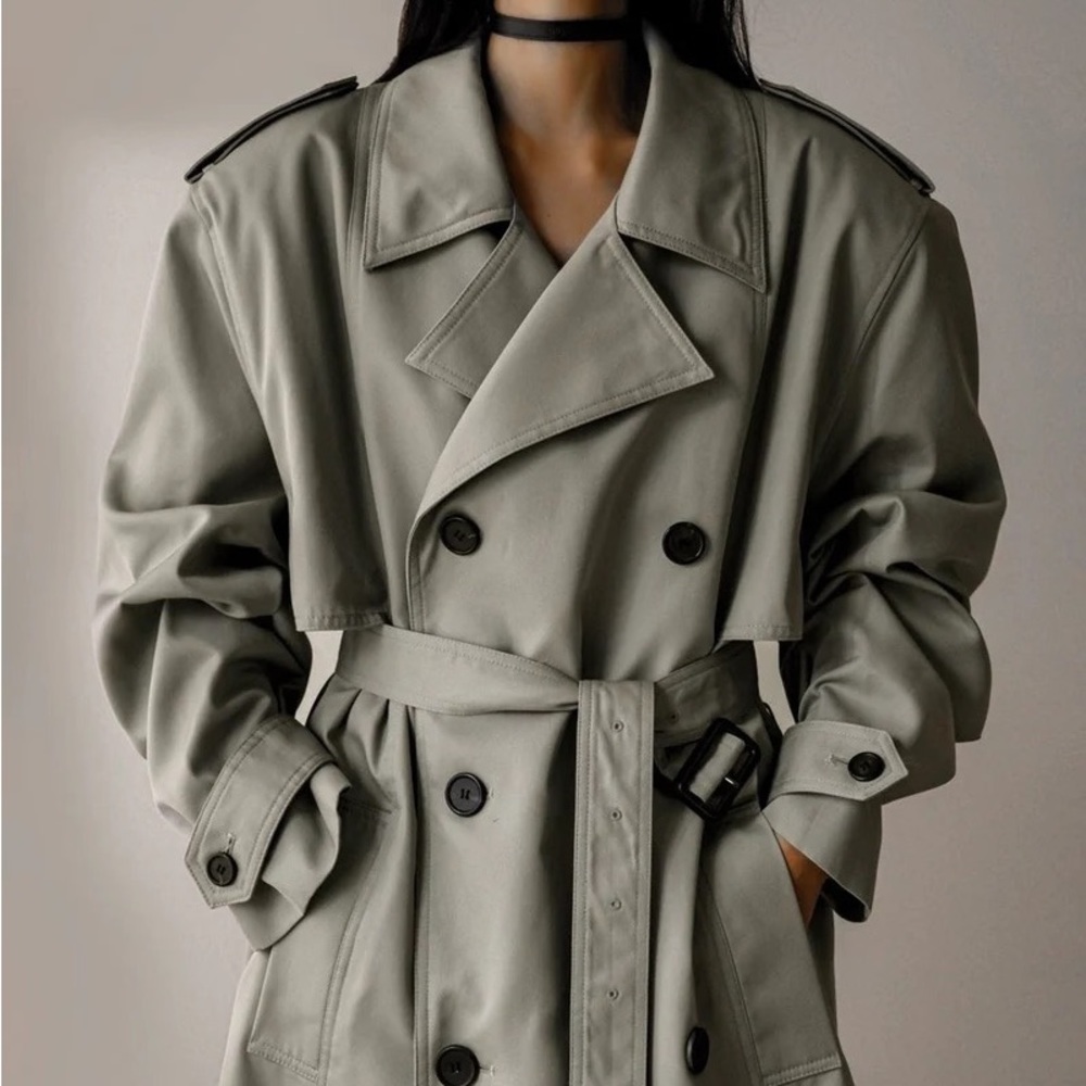 The Frankie Shop Eugene Trench Coat
